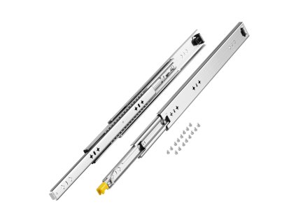 Plnovýsuvné zásuvkové lišty 1 pár bočné so zámkom 250 lbs 16–60 in