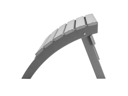 Podnožka adirondack z hdpe, skladacia, 21.5×18.9×14.8 inch, odolná