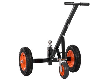 Posunovač na príves nosnosť 1000lbs oceľ 2 inch guľa 14 inch kolesá