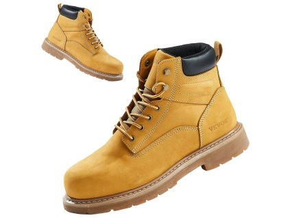 Pracovné topánky, oceľová špička, uk 8, nepremokavé, protišmykové