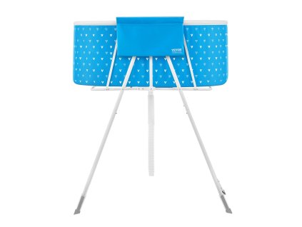 Prenosná skladacia vaňa pre psy a mačky, vyvýšená, rýchly odtok, modrá