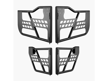 Rúrkové 4-dverové dvere lovecký štýl, tvrdená oceľ, guma, 2007–2018