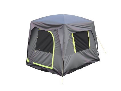 Stan pre suv 10FT×8FT, nepremokavý PU2000mm, dvojvrstvový, pre 5–8 osôb