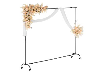 Stojan na pozadie 7×10 ft nastaviteľný s kolieskami, prenosný