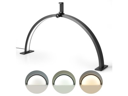 Stolová led lampa na nechty 30 W, s držiakom, nast. jas a teplota