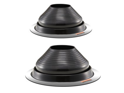 Strešné manžety na rúrky 2 ks, epdm, priemer 6"–11", -67℉ až 212℉
