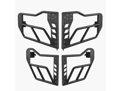 Trubkové dvere pre 4-dverové vozidlá 2007–2018 s oceľovými rúrami