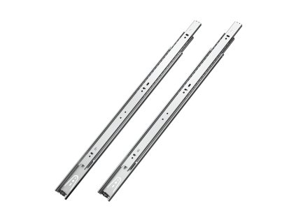 Vodiace lišty zásuvky 20 inch, 10 párov, plné vysunutie, 100 LB