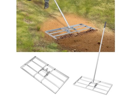 Vyrovnávač trávnika 83.9 in rukoväť 48×10 in platňa 2 polohy