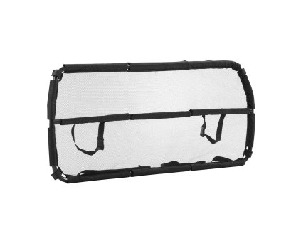 Zábrana do auta pre psa 46" šírka, priezračná sieť, univerzálna čierna