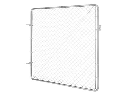 Brána z reťazového pletiva, nastaviteľná, 70×72in, pasuje na 3 ft×4 ft