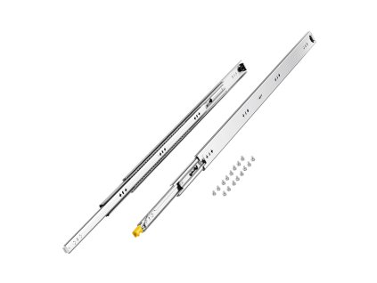 Par bočných zásuvkových lišt plné vysunutie 16–60 in 250 lbs, aretácia