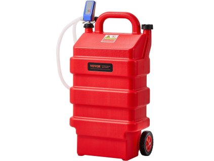 Prenosný palivový zásobník 16 Gallon s 12V DC 2.5 GPM pumpou a 4 ft