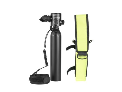 Prenosný potápačský valec 0.5L, dýchanie 5–10 min, hĺbka 98.43 feet