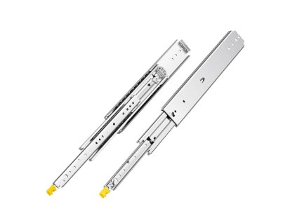 Sada plnovýsuvných koľajníc 18–60 in, 500 lbs, aretácia, guľôčkové