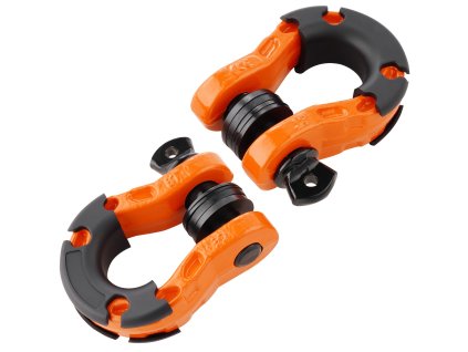 D-krúžkové oceľové šekle 2 ks 3/4" 7/8" skrutkový kolík 30 ton