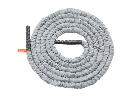 Lano battle rope 1.5 inch 30 ft polyester s návlekom a kotvou
