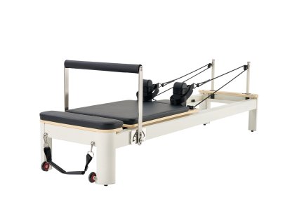 Pilates reformer s boxom na sedenie, dvojitý odpor, nosnosť 400 lbs