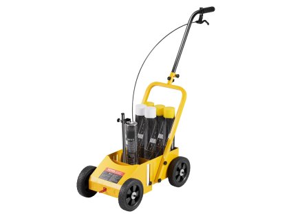 Stroj na značenie čiar 4-kolesový, nastaviteľná šírka, 24×13×35.4 in