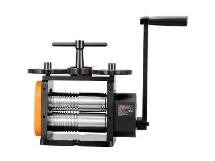 Valčekový lis na šperky 2.24"/57 mm, 1:2 prevod, 3v1, 0-5.5 mm