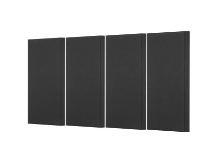 Akustické panely 4 ks, 2 inch hrubé, 23.6×11.8 inch, samolepiace