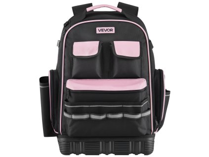 Batoh na náradie s 56 vreckami, priehradkou na laptop a tvarovaným dnom