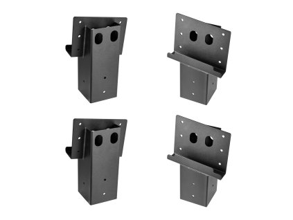 Držiaky pre poľovný posed 88.9×88.9 mm, nosnosť 1000 kg, 4 ks