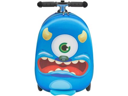 Jazdiaci kufor pre deti, 20 L, 20", skladací, nastaviteľná rukoväť