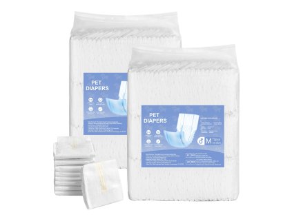 Jednorazové pánske brušné plienky m 144 ks (2×72) 360° tesnenie