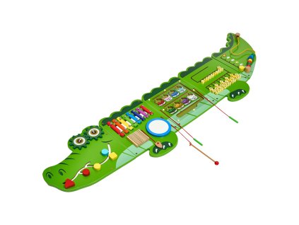 Montessori nástenná senzorická tabuľa 9 aktivít pre deti 3-12 rokov