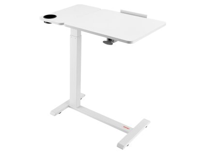 Nadposteľný sklápací stolík s nastaviteľnou výškou a sklonom, držiak