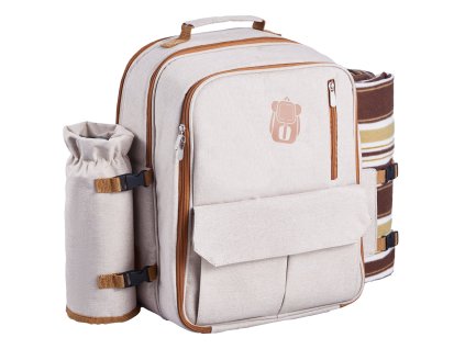 Piknikový ruksak 4-osobný s chladiacou priehradkou a držiakom fľaší