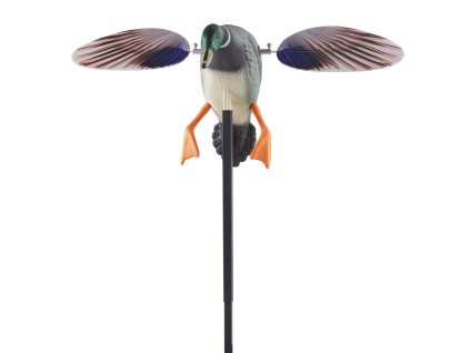 Plávajúca kačacia návnada s pohyblivými krídlami, plastová, 1 ks