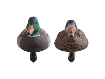 Plávajúce plastové kačacie nástrahy, s posunom hmotnosti, 6 ks