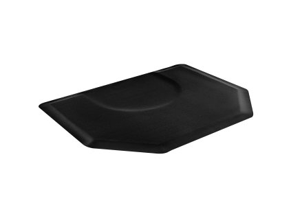 Podložka do salónu hexagon 1225×1505 mm, 13mm, pvc povrch s výrezom