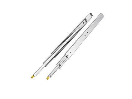 Posuvné koľajnice do zásuvky 1 pár, plné vysunutie, 500 lbs, 18–60 in