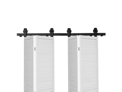 Sada horných koľajníc pre skladacie posuvné dvere 52" pre 4×12"