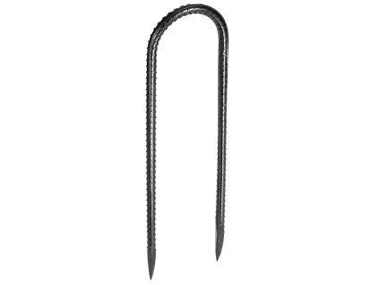 Sada zemných kotiev tvar u 254×55,88 mm, 10 in, pozinkované 12 ks