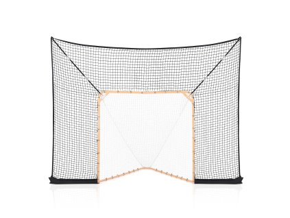 Sieť za bránku pre hokej a lakros 12×9 ft s rozšíreným krytím