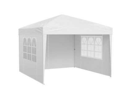 Skladací altánok 2.95×2.95 m s 3 bočnými stenami, 2 vetracími oknami