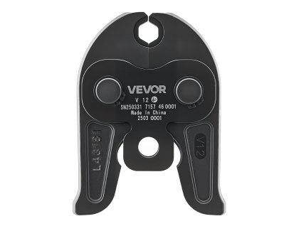 Stlačovacia čeľusť 12 mm pre v-typ nerez rúr, karburizovaná oceľ