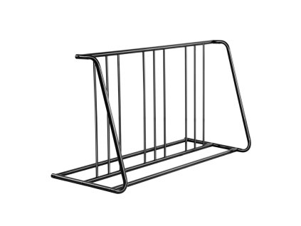 Stojan na 6 bicyklov, dvojstranný oceľový, pre plášte 3 inch/76.2 mm