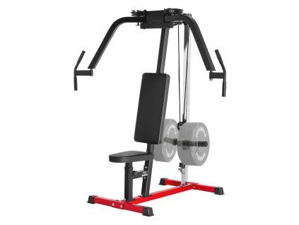 Stroj na rozpažovanie a zadné delty, nastaviteľný, nosnosť 450LBS