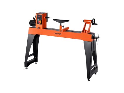 Sústruh na drevo 1100 W / 1.5 HP, 0–3200 RPM, 406×1020 mm, BLDC motor