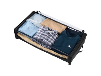 Úložný box pod posteľ na kolieskach 770×470×173 mm, 2 ks, s vekom