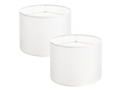 Valcové tienidlo 13 in×13 in×10 in, ľanové, na stolné a stojace lampy