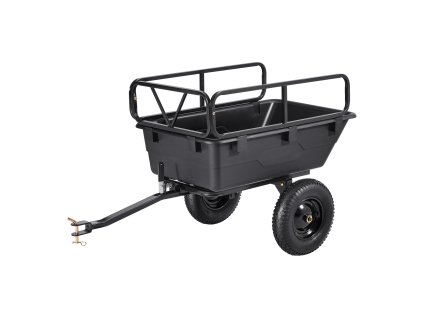 Záhradný sypací príves 10 cu. ft, nosnosť 227 kg, 16" kolesá