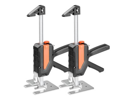 Zdvíhacie rameno, 2 ks, nosnosť 200 kg, zdvih do 195 mm, s vodováhou