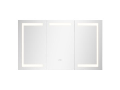 Zrkadlová skrinka do kúpeľne 100×60 cm, 3-farebné stmievateľné led