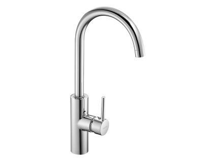 Bezdotyková kuchynská batéria, jednoručná, snímač pohybu, 9.5 mm chróm